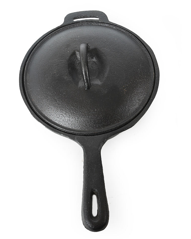 10491BS Sauce Pot with Handle cast Iron 3qt Cajun Classic